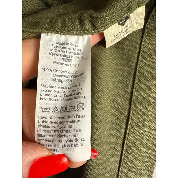 Madewell‎ Dispatch Military Jacket in Desert Olive Green Size Medium - Picture 9 of 10